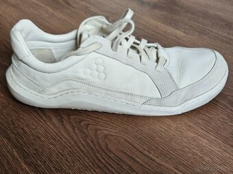 Vivobarefoot GOBI II SNEAKER PREMIUM LEATHER MENS LIMESTONE - 6