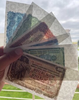 Sada bankovek 3 - 100 Kčs 1953 UNC - více sad k dispozici - 6