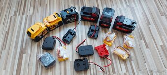 AkuRedukce s dráty-Makita,Milwaukee,DeWALT,Bosch 18-20V - 6