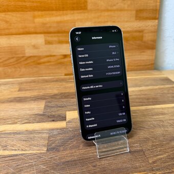 IPhone 12 Pro 128GB, bílý, 100% bat., (rok záruka) - 6