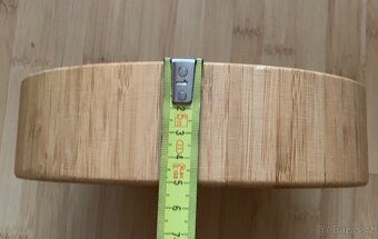 Velká bambusová krabička, dóza, šperkovnice - 6