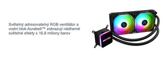 Vodní chladič CPU řady LIQMAX III ARGB, 240 mm - 6