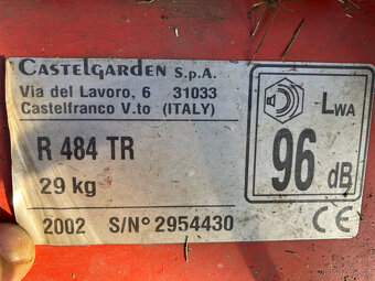 Benzinová sekačka Garden R 484 TR RASER - 6