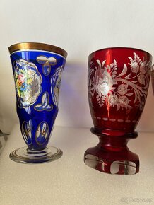Sklenička číše kalich biedermeier - 6