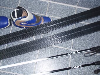SET BĚŽKY TECNO 140 CM+BOTY SALOMON VEL.36,5+HŮLKY LEKI 110 - 6