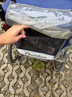 Dětský vozík za jízdní kolo Qeridoo Sportrex 1 - 6