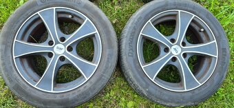 Alu kola RSW Ford 5x108 7x16 ET35 205/55r16 Continental letn - 6