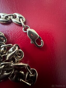 Zlato / zlatý šperk řetěz vzor Gucci 14k - 6