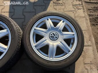4x al kola 5x100 16 + pneu letní 215/45 R16 - 6