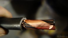 nový kabel NYCY 4x1,5 - stíněný -za frekvenční měnič,80metrů - 6