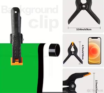 Foto stojan / konstrukce pro upevnění fotopozadí - RŮZNÉ - 6