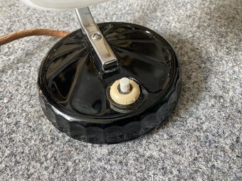 lampa lampička Art deco lampička chrom svítidlo staré - 6