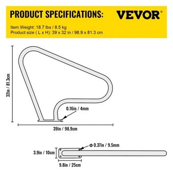 nerez bazénová madla - 6