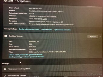 Herní notebook Lenovo legion 5 15IMH05H - 6