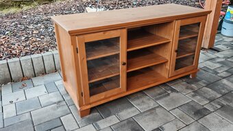 Dřevěná komoda vitrína Ikea Markor Leksvik Hemnes - 6