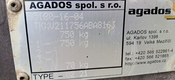 Brzdeny privesny vozik AGADOS - 6