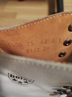 Dámské klasické bílé brusle Botas 25 - 6