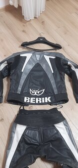 Dvoudílná kožená kombinéza Berik - 6