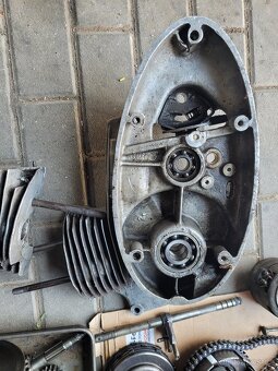 Motor jawa 250 typ 11 perak Janecek - 6