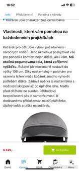 Kočárek Joie Signature - 6