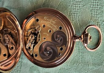 Vintage kapesní hodinky Savonette A. Lange & Söhne - 6
