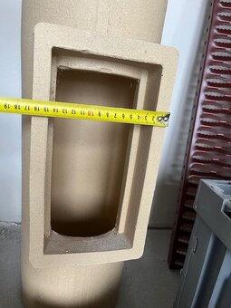 Komínová tvarovka pro dvířka - Průměr: ∅ 180 mm - 6