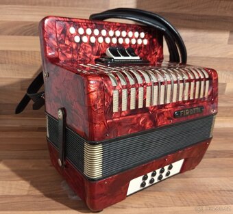 Heligonka (harmonika,akordeon) Firotti, G-C - 6