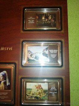 Mistrovská díla světového malířství - pamětní medaile - 6