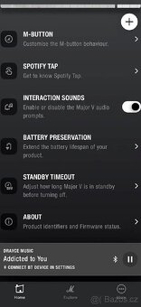 Bezdrátová sluchátka Marshall Major V, 2 r. záruka - 6