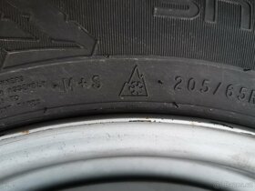 Disky se zimními pneu 6-7mm originál Transporter 5x120R16 - 6