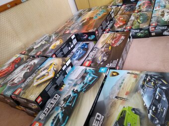 LEGO - Speed Champions: kompletní série 8 pinů, NOVÉ-redukce - 6