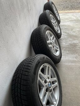ALU kola BMW e46 15" včetně zimních pneu - 6