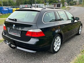 BMW E61 525D 145KW,2007,KŮŽE,XENON,ALU18,PANORAMA,TZ,BEZ RZI - 6