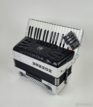 Nový akordeón Hohner Bravo 72bas, 3 hlas + záruka - 6