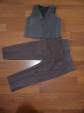 dětské SPOLEČENSKÉ OBLEČENÍ-obleky,vesty,košile,kravaty - 6