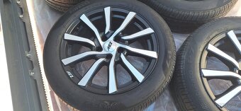 Alu disky + letní pneu 215/55 R17 - 6
