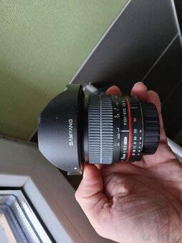 Rybí oko pro Nikon Samyang 8mm 3.5 fish eye - 6