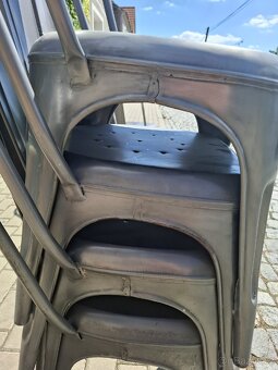 38x kovové gastro židle - 6