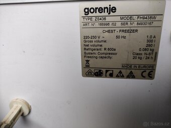 Pultový mrazák Gorenje - 6