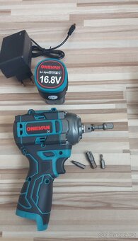 Aku MINI Rázový utahovák-vrtačka,2xAku+nabíječka,NEW. - 6