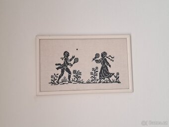 Vyšívané barokní obrazy - 6