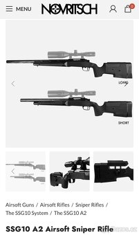 Airsoft odstřelovací puška - 6
