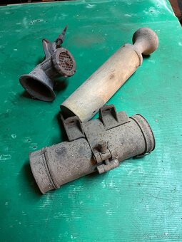 Plnička klobás, mlýnek na maso retro - 6