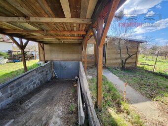 Pronájem oplocené zahrady s chatou, 941 m2, veškeré IS, udír - 6