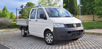 VW T5 Transporter Doka valník 1.9tdi - 6