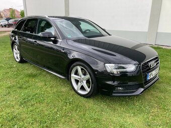 Audi A4 2.0Tdi 130kw Automat 3x s-line 2xalu kola nová stk - 6