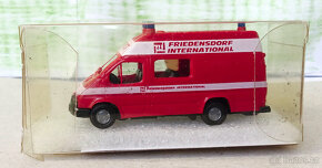 Praliné. Ford tranzit. Dodávka. Hasiči. 1:87. - 6