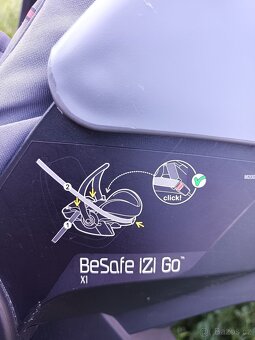 Kočárek Nordi fjordi + vajíčko besafe + adaptery - 6