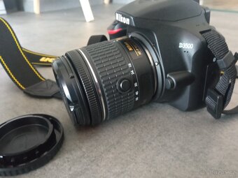 Nikon zrcadlovka D3500+pouzdro+knížky foceni - 6