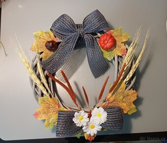 Dušičkové či podzimní věnce - 6